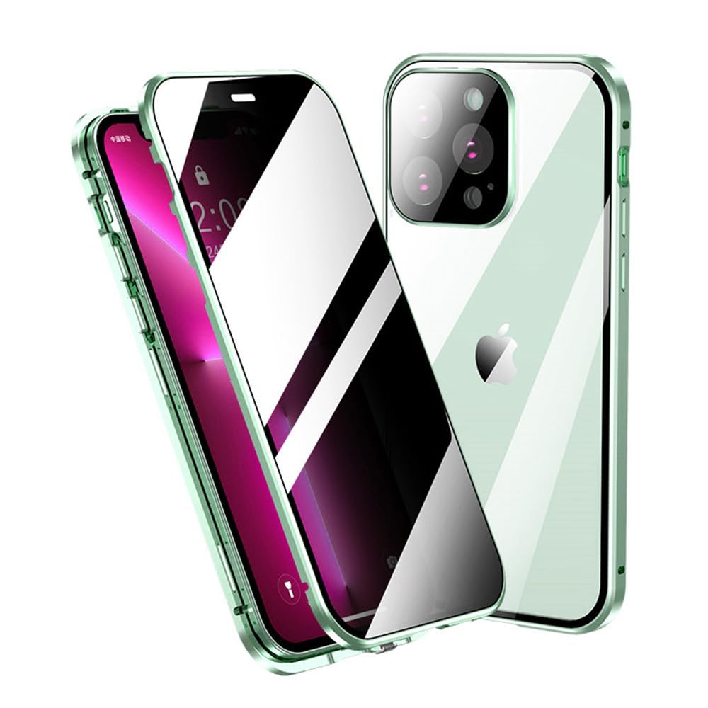 Amazon.co.jp: KMXDD ロック付き 覗き見防止 iPhone15 用 ケース フル